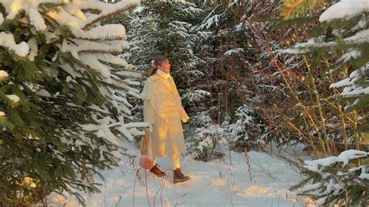 The Art of Simple Living: Cozy Winter Days in the Countryside | Cooking & Sewing #01