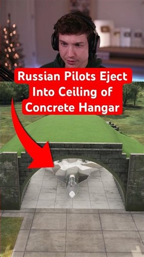 Pilots Eject Into Ceiling of Concrete Hangar