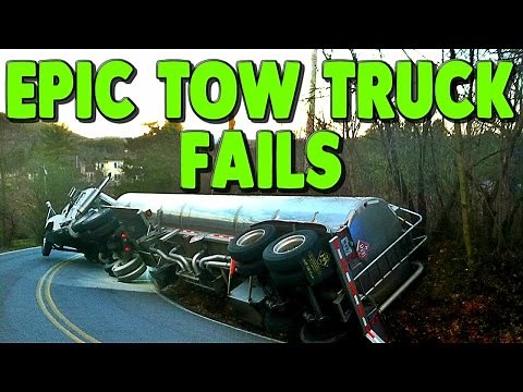 Best Epic Tow Truck Fails Compilation 2017
