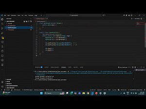 🔥 Java Thread Priority Explained | Multithreading in Java | Full Practical Demo #vscode #coding
