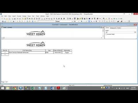 Learn Powerbuilder Session#4 - Make Report