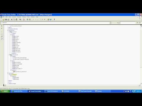 PART 2- oracle 10g form builder master detail relationship