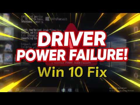 How to Fix 'Driver Power State Failure' Error on Windows 10