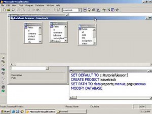 Learn Visual FoxPro @ garfieldhudson.com - Building a Simple Application - Pt. 1 (Lesson 23 of 30)