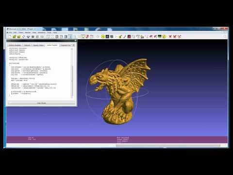 MeshLab Basics: Shaders