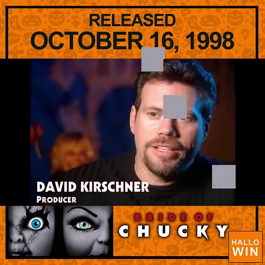 352K views · 4.3K reactions | Bride of Chucky opened October 16, 1998 | Hallowin | Facebook