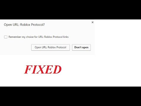 How to Fix ‘open URL: Roblox Protocol’