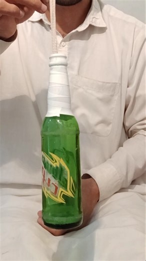 Magic Bottle Suspension Trick – Impossible Rope Illusion!
