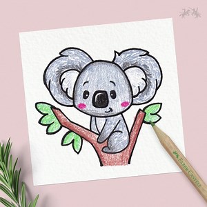 1.5K views · 24 reactions | Tutorial Tuesday! Spend some koala-ity time by learning to draw one of our favourite Aussie mates.  Looking to make more Aussie friends? Leap into our delightful Aussie Animals Colouring Books, available at major retailers! #FaberCastellAustralia #TutorialTuesday #AussieAnimals #Koala #AustralianWildlife | Faber-Castell | Facebook