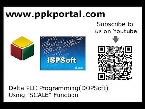 Delta ISPSoft Scaling plc program