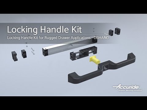 Locking Handle Kit for Rugged Drawer Applications - DBHAND