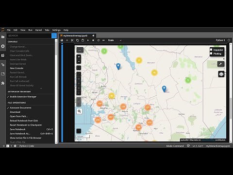 Spatial Data Science with Python - Install Geopandas, Geemap & JupyterLab for Interactive Mapping