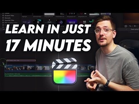 Final Cut Pro For Beginners 2025 - Getting Started Tutorial