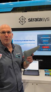 Unlock the power of manufacturing excellence! 🚀 Our Director of Global Software, Nadav Sela, reveals how Stratasys Software can revolutionize your production processes. Discover the cutting-edge solutions that are transforming industries. Schedule a meeting through our form or stop by our booth #1501, June 25-27 >> https://okt.to/UtrTAS | GrabCAD