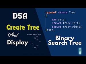 How to Create and Print a Binary Search Tree in C Programming | EzyCode