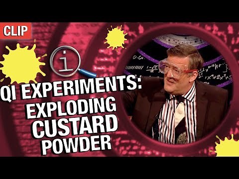QI Experiments | Exploding Custard Powder
