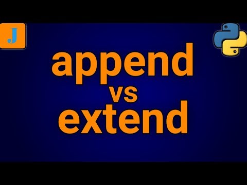 Append vs Extend In Python