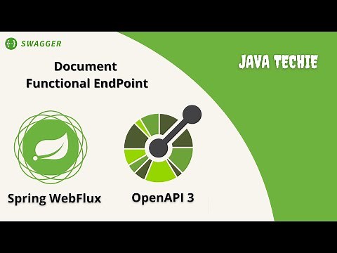 Spring WebFlux OpenAPI 3 | Swagger Documents For WebFlux Functional Programming Model | JavaTechie