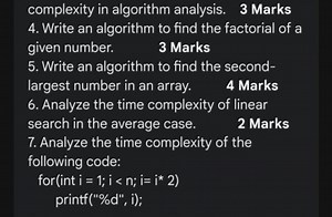 Write an algorithm to find the factorial of a given number.Wr... | Filo