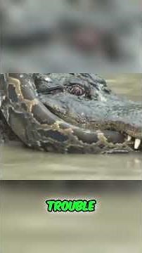 Alligator vs. Python: Epic Showdown in the Everglades