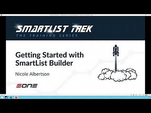 Getting Started with SmartList Builder