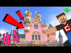 How To Build Sleeping Beauty’s Castle In Minecraft - Disney Tutorial - Part 4