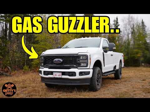 Ford F-250 6.8L “Mini” Godzilla V8 MPG Test — Is It a GAS GUZZLER??