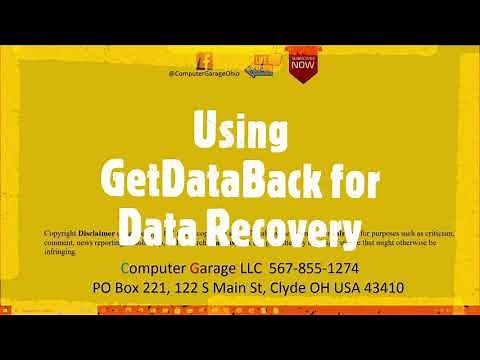 Using GetDataBack for Data Recovery