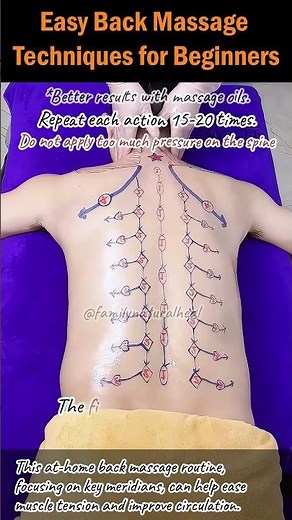 Easy Back Massage Techniques for Beginners