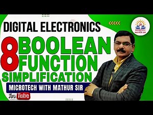 Simplification of Boolean functions | Minimization of Boolean functions