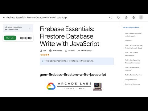 Firebase Essentials Firestore Database Write with JavaScript gem-firebase-firestore-write-javascript