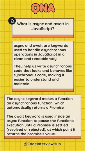 Async & Await in JavaScript | Javascript Interview Questions #shorts #viral #javascript