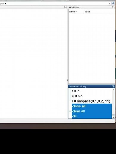 Create a Shortcut for Your Favorite Commands in MATLAB | MATLAB Tutorial for Beginners #shorts