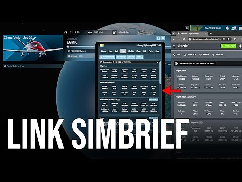 How To Link Simbrief + Quick Flight Planning In MSFS 2024 (Full Tutorial Guide)