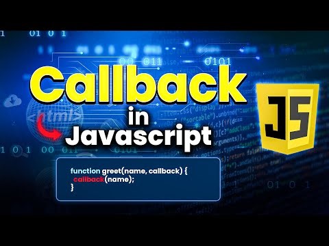 #30 CallBack in JavaScript
