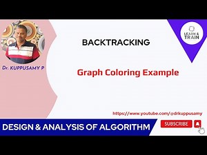 60 Backtracking - Graph Coloring Example