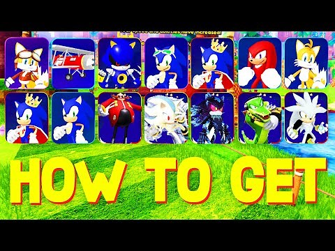 HOW TO UNLOCK ALL CHARACTERS in SONIC SPEED SIMULATOR (Sonic Speed Simulator) ROBLOX