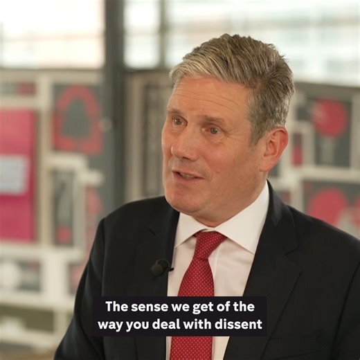 4.2K views · 76 reactions | "Are you a bit of an authoritarian?" Gary Gibbon challenges Sir Keir Starmer on the "brutal" way he deals with dissent in his party. But the Labour Leader says picking the party up from the worst election result since 1935 requires "tough decisions", which he won't apologise for. | Channel 4 News | Facebook