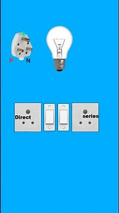 🔌 Series & Parallel Electrical Connection #electrical #ahxperiment