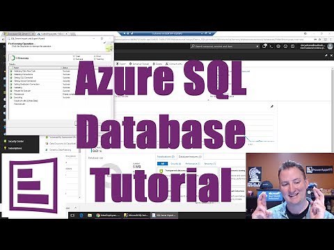 Azure SQL Database tutorial with an end result of a working PowerApps sql app