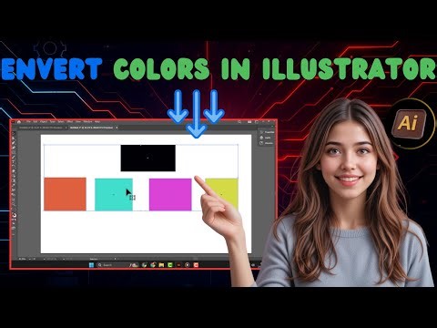 How To Invert Colors In Illustrator | Quick Dark Mode Switch (2025)