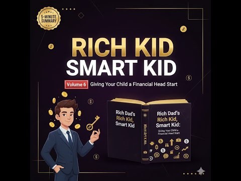 What Schools Never Teach About Money! Rich Dad’s Rich Kid, Smart Kid (Vol 6) [5-Minute Summary]
