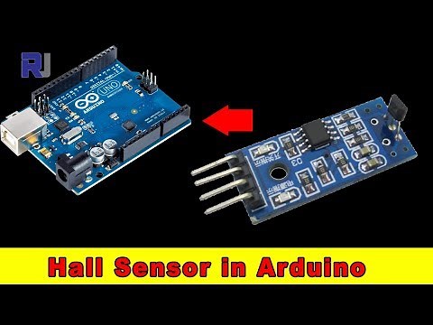 Hall Sensor Switch Demo and Code for Arduino RJT52