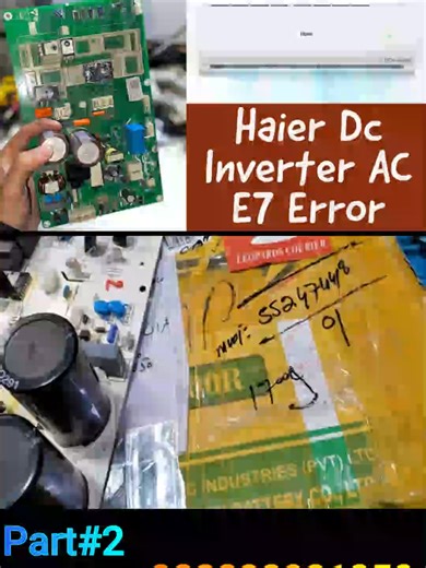 #searchinsightview2025 Haier DC inverter AC E7 error code By Babar Electronics HVACR #unfreezemyacount #HaierDCInverter #ACErrorCode #E7ErrorCode #BabarElectronics #HVACR #HaierAC #InverterTechnology #AirConditioning #HVACSolutions #Cooling #EnergyEfficient #HomeComfort #SmartCooling #RepairTips #Troubleshooting #ClimateControl #HVACTech #ElectronicsRepair #HomeAppliances#unfreezemyaccoun😭😭😭💔💔💔 #smarttechnologys #PowerElectronics #SmartTechnology #unfreezemyaccount #babarmalik #babar
