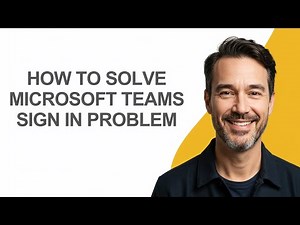 How to Solve Microsoft Teams Sign In Problem - KevinHowTo