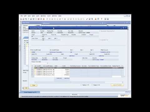 Invoicing Process in SAP Business One