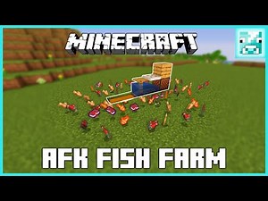 Minecraft: AFK FISH FARM Tutorial