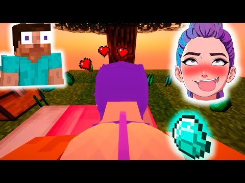 I Gave Jenny-RUMI Tyan a Diamond in Minecraft Skyblock… THIS HAPPENED