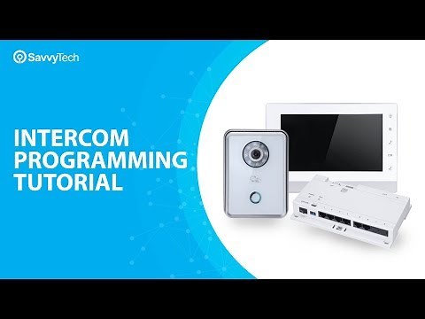 Intercom programming tutorial