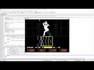 Unitale Tutorials ep 5 (EDITTING ACT MENU/ADDING COLORS)